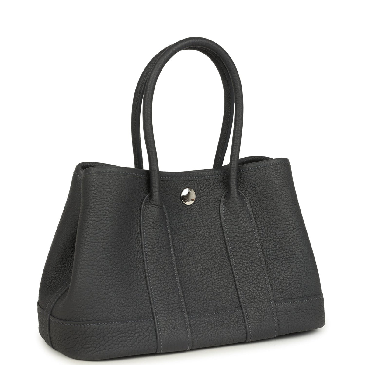 Hermes Garden Party Neo 23 Ardoise Negonda Palladium Hardware