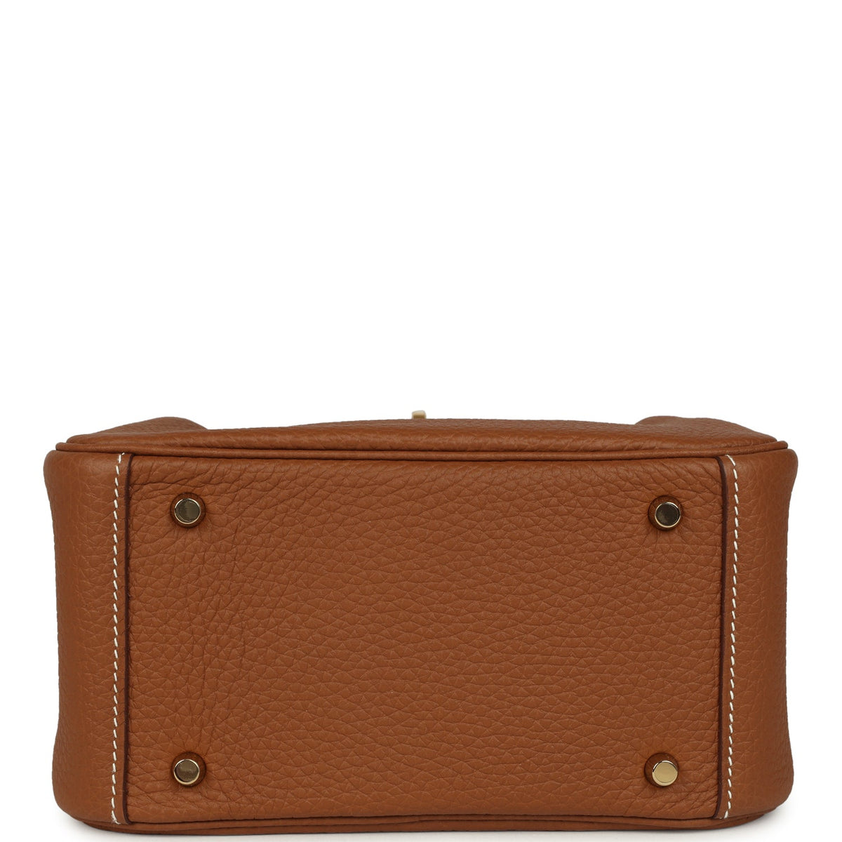 Hermes Mini Lindy Gold Clemence Gold Hardware