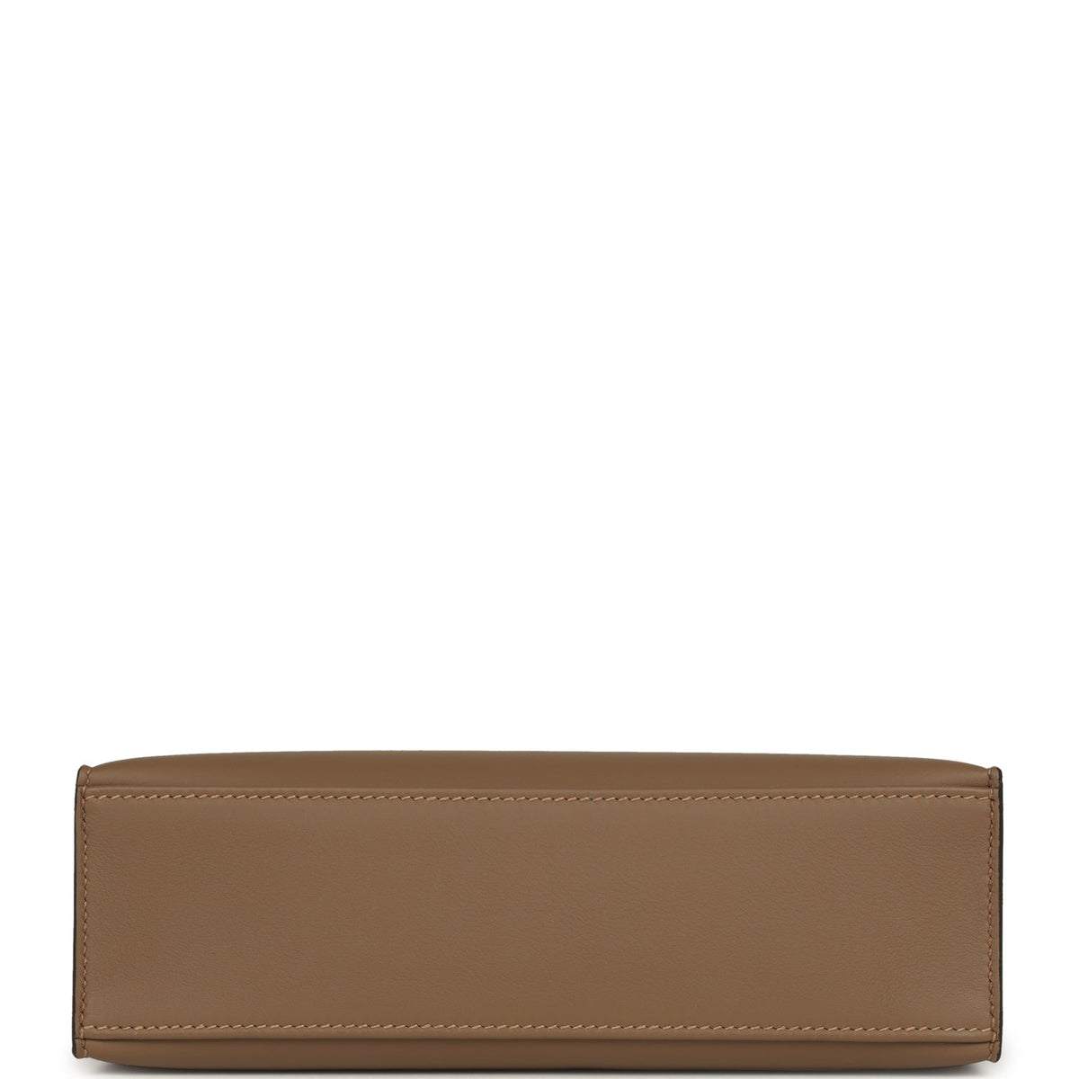 Hermes Special Order (HSS) Kelly Pochette Beige De Weimar, Biscuit Swift Permabrass Hardware