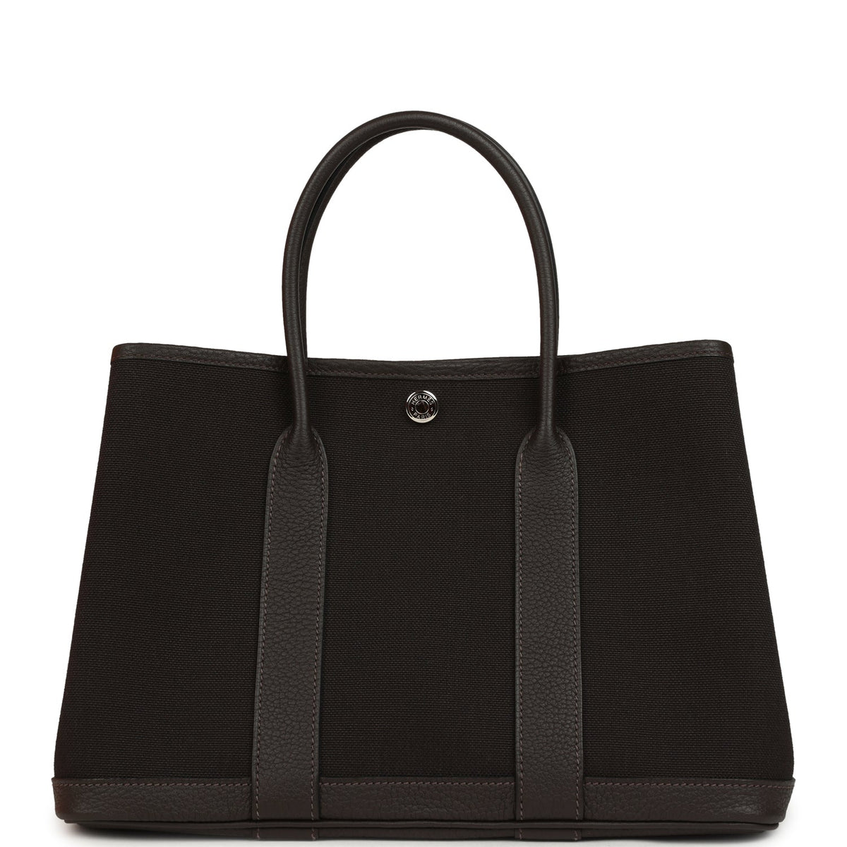 Hermes Garden Party 30 Ebene Negonda Palladium Hardware