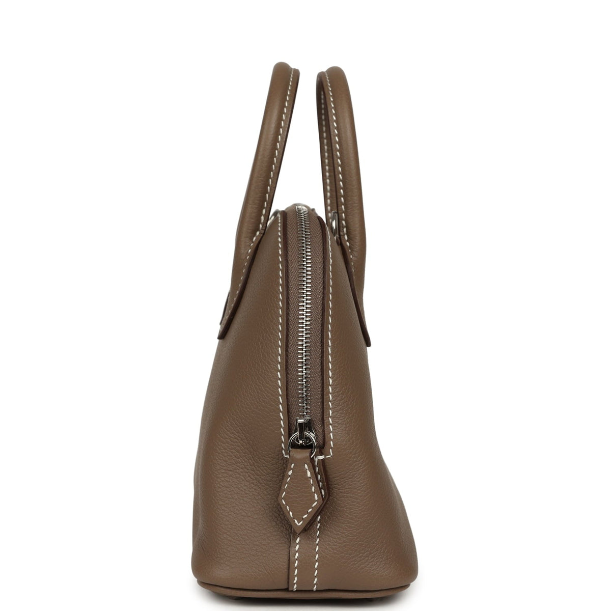 Hermes 1923 Bolide Mini Etoupe Evercolor Palladium Hardware