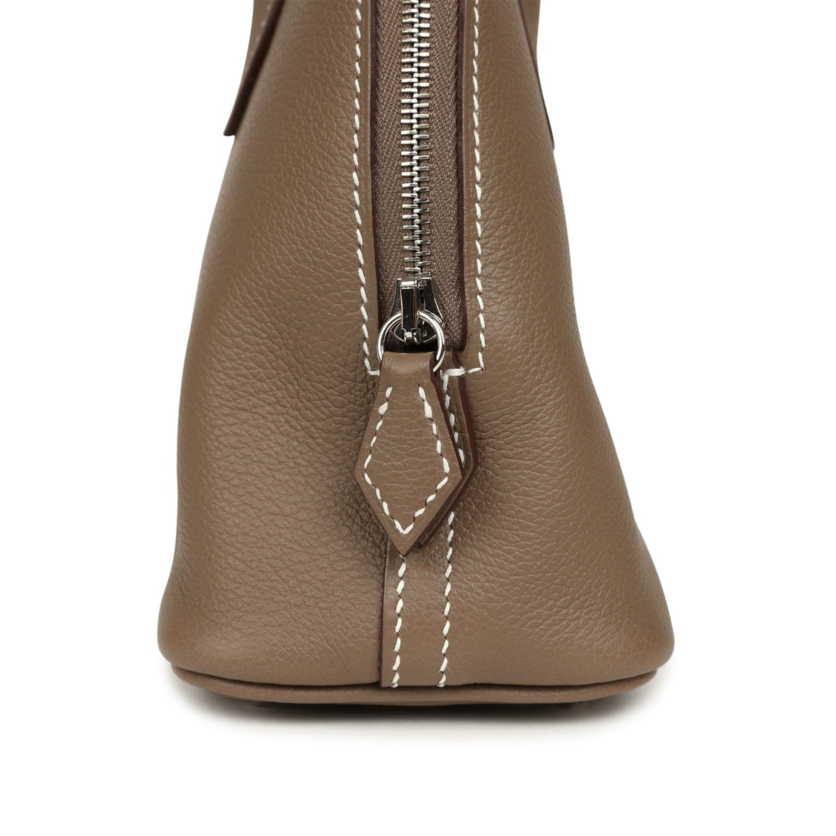 Hermes 1923 Bolide Mini Etoupe Evercolor Palladium Hardware
