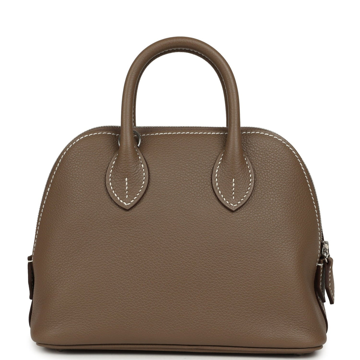Hermes 1923 Bolide Mini Etoupe Evercolor Palladium Hardware