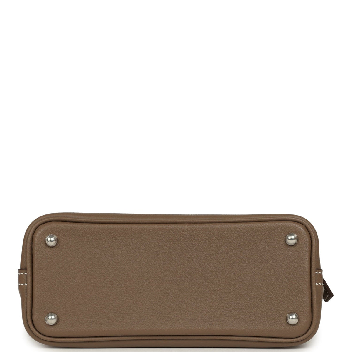 Hermes 1923 Bolide Mini Etoupe Evercolor Palladium Hardware
