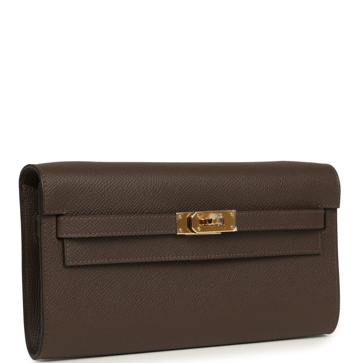 Hermes Kelly Wallet To Go Ecorce Epsom Gold Hardware