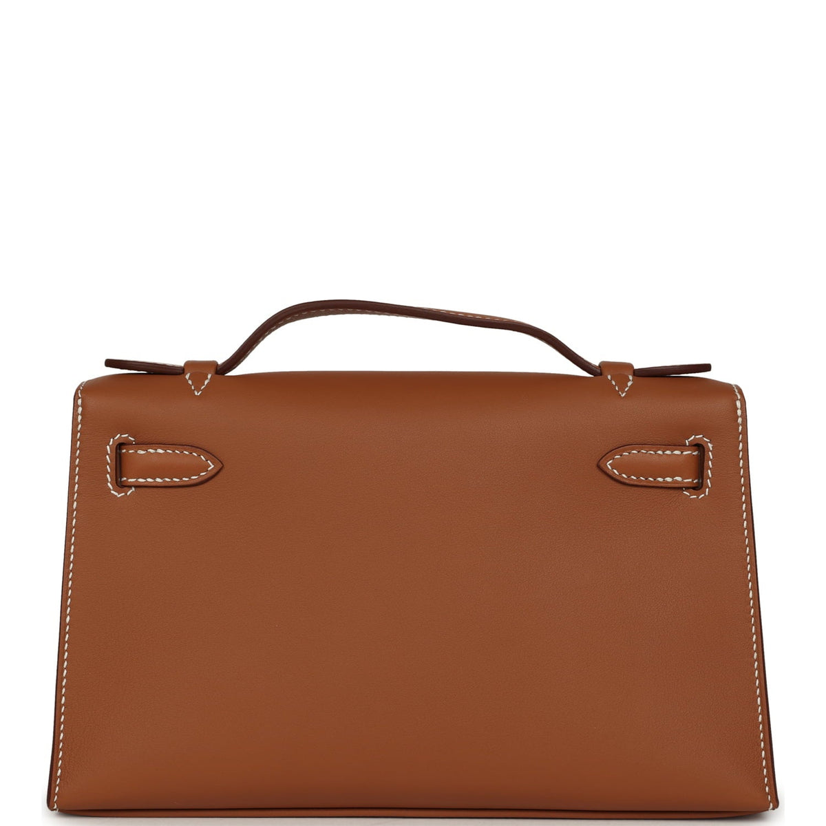 Hermes Special Order (HSS) Kelly Pochette Gold Verso Swift Permabrass Hardware