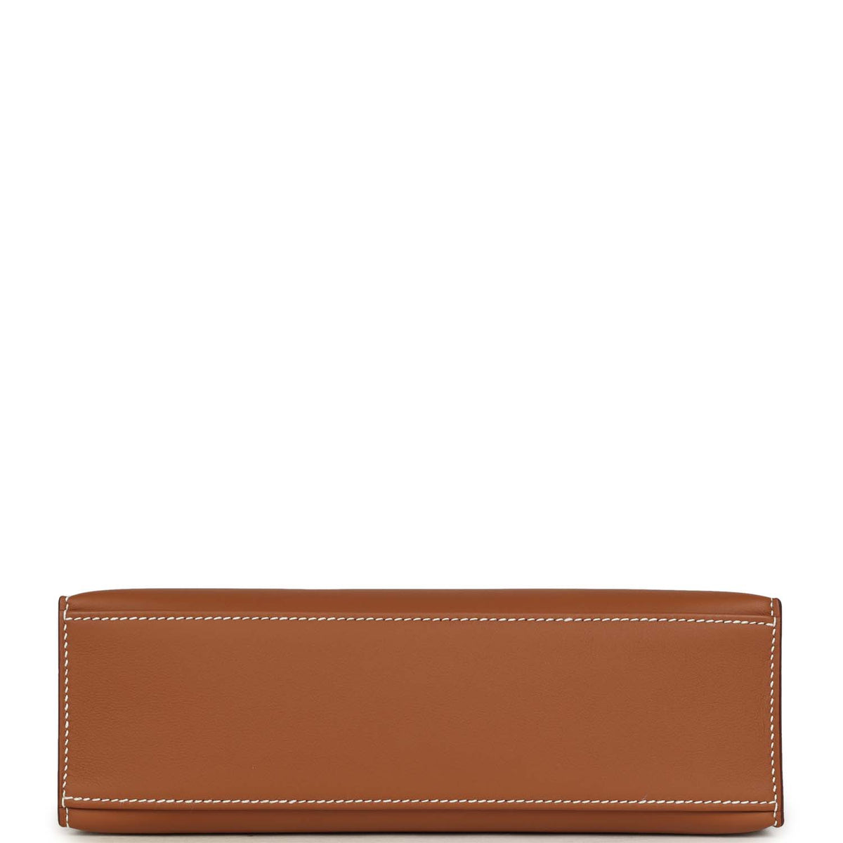 Hermes Kelly Pochette Gold Swift Palladium Hardware