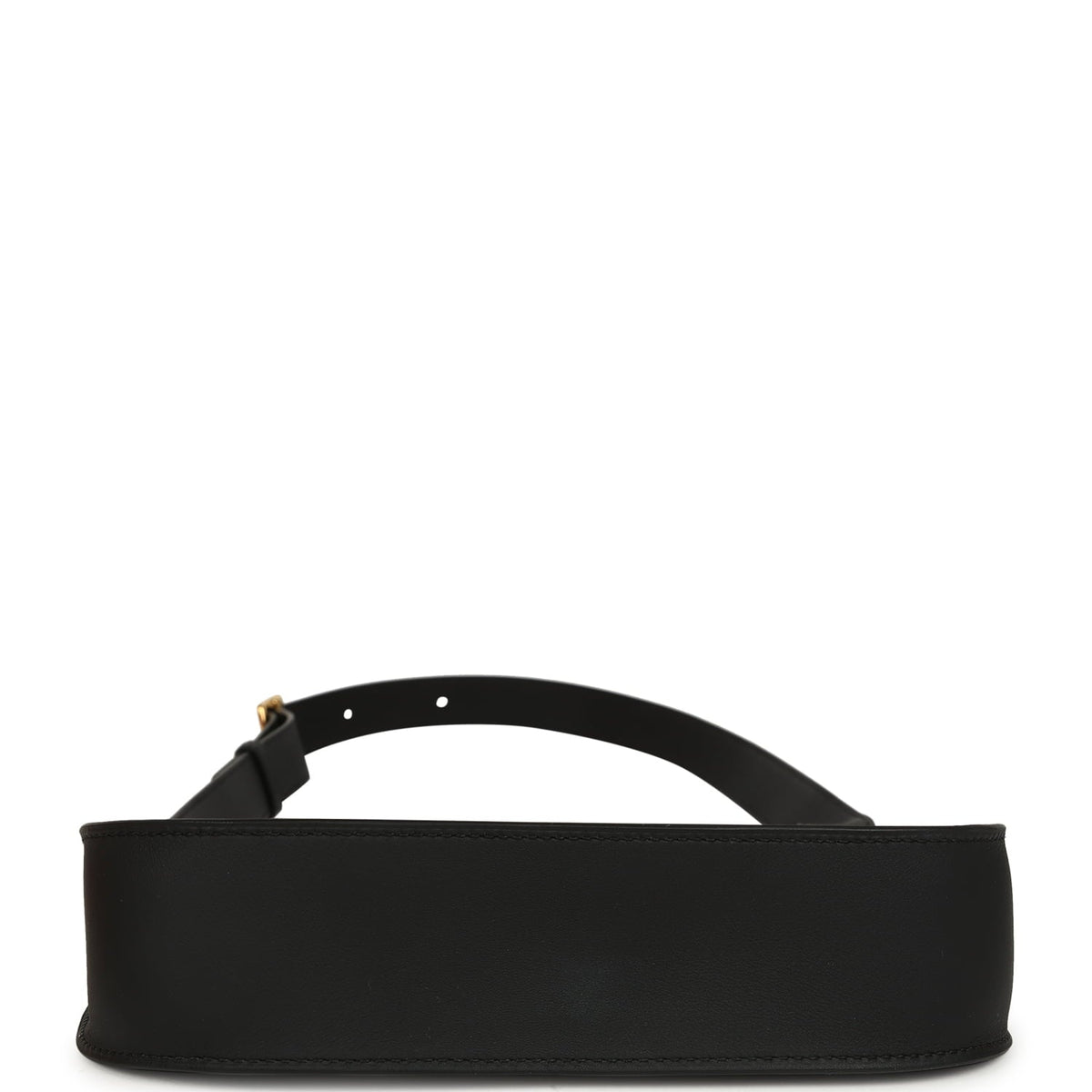 Hermes Mini Jypsiere Black Swift Gold Hardware