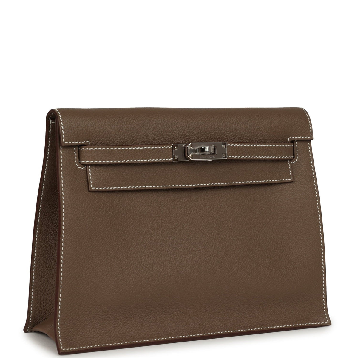 Hermes Kelly Danse Etoupe Evercolor Palladium Hardware