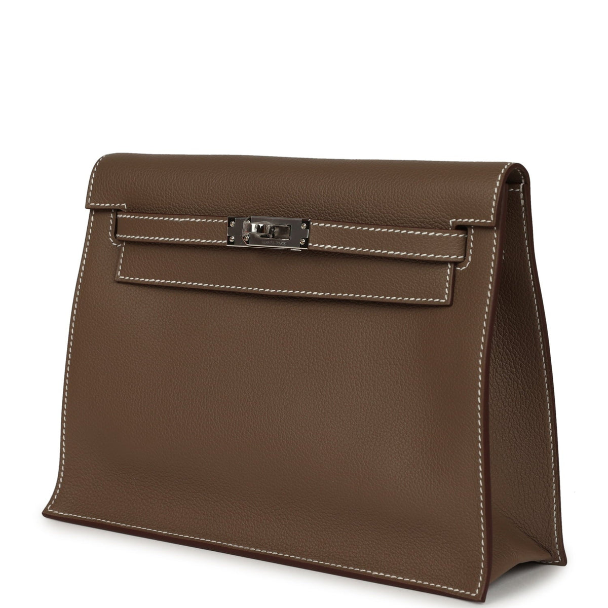 Hermes Kelly Danse Etoupe Evercolor Palladium Hardware