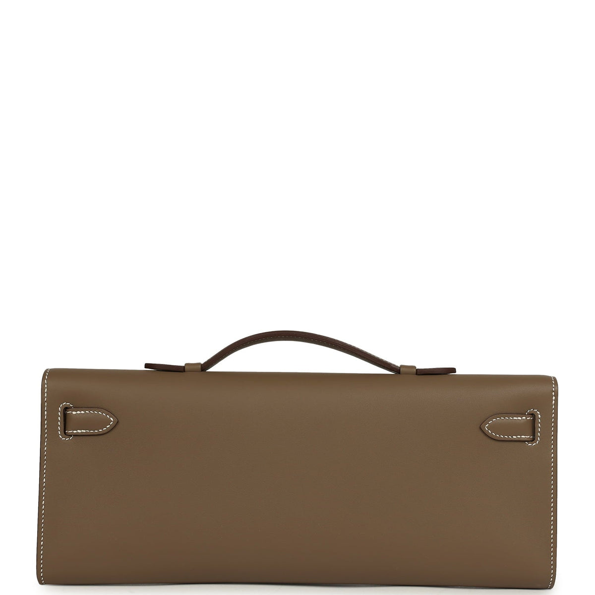 Hermes Kelly Cut Etoupe Swift Palladium Hardware