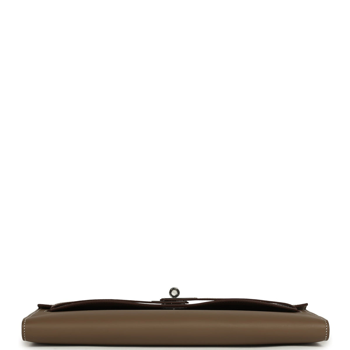 Hermes Kelly Cut Etoupe Swift Palladium Hardware