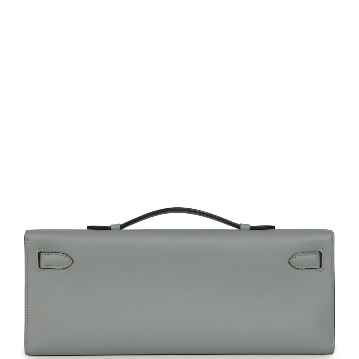 Hermes Kelly Cut Gris Pantin Swift Palladium Hardware