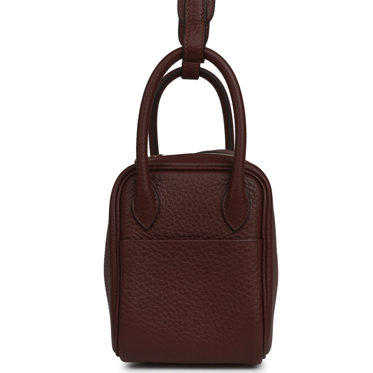 Hermes Mini Lindy II Terre Clemence Gold Hardware