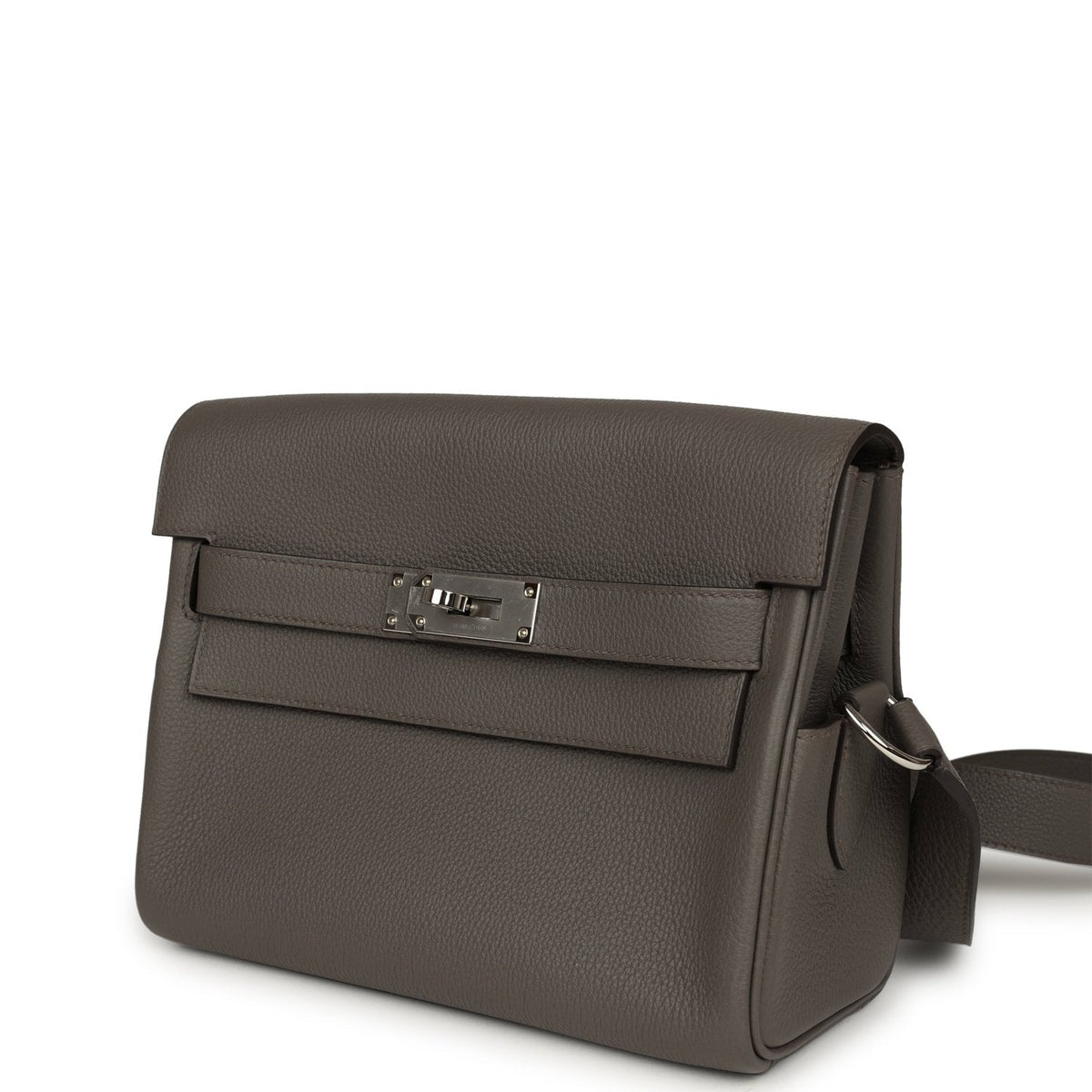 Hermes Kelly Messenger PM Etain Togo Palladium Hardware