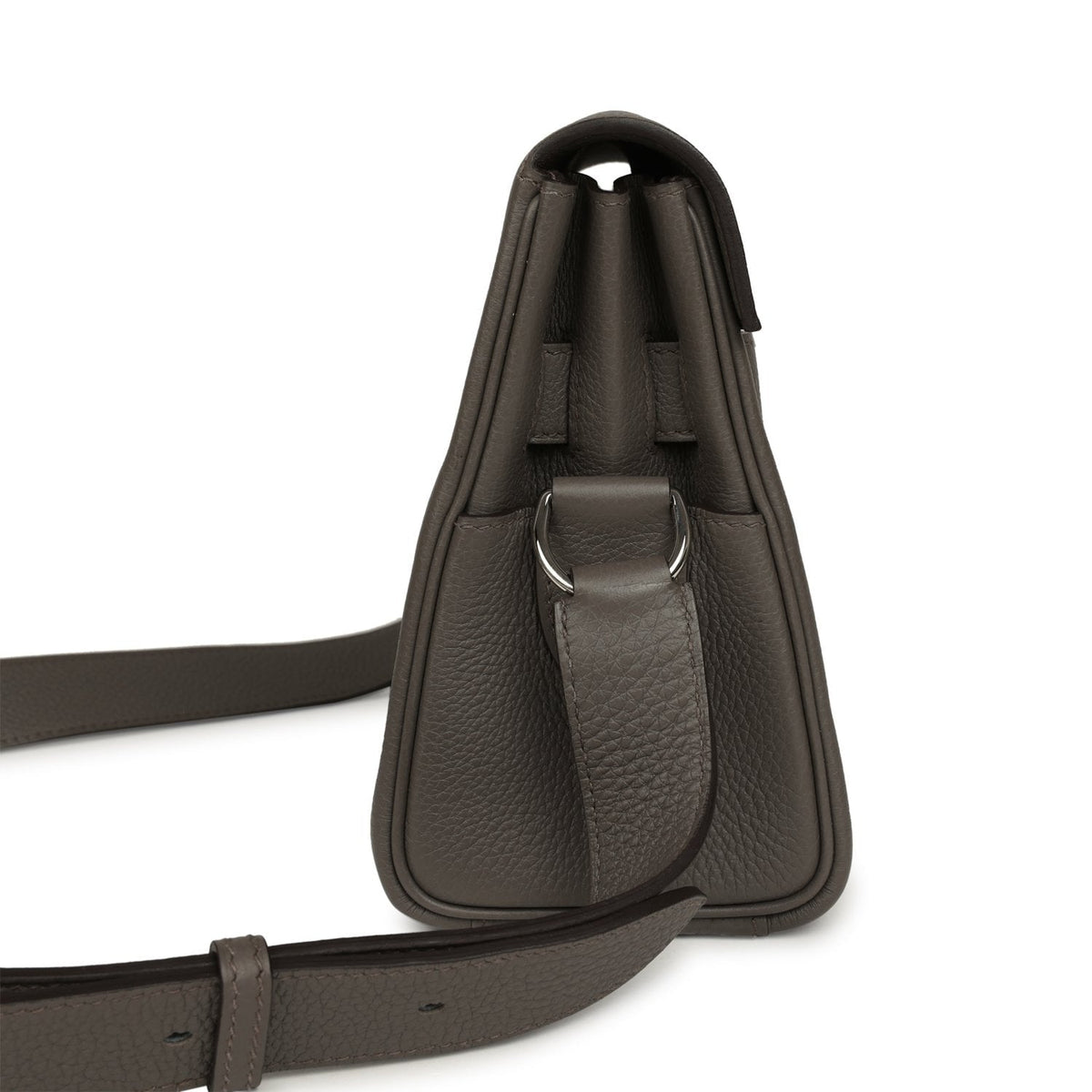 Hermes Kelly Messenger PM Etain Togo Palladium Hardware
