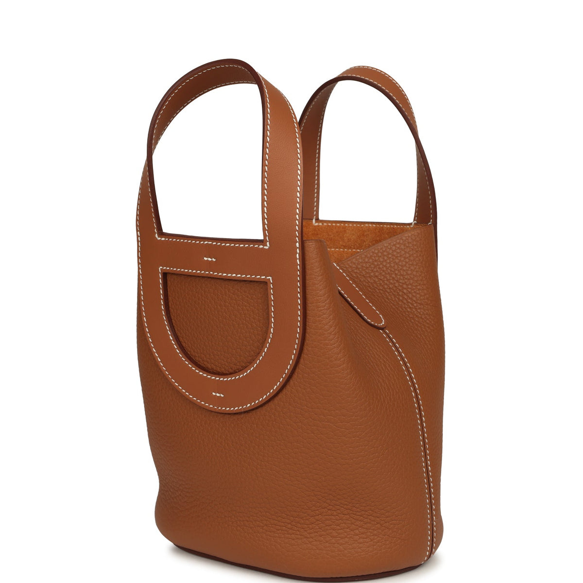 Hermes In-The-Loop 18 Gold Clemence, Swift Gold Hardware