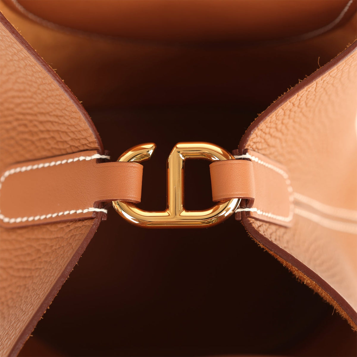 Hermes In-The-Loop 18 Gold Clemence, Swift Gold Hardware