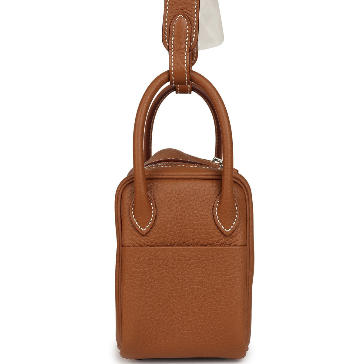 Hermes Mini Lindy II Gold Clemence Palladium Hardware