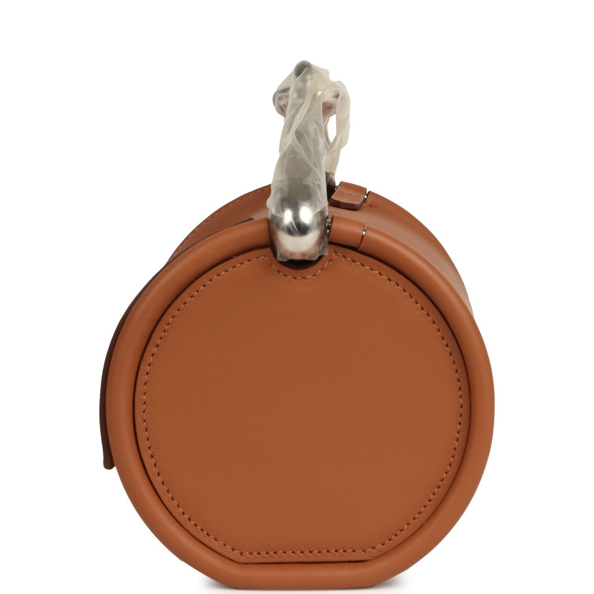 Hermes Maximors II Bag Gold Swift Palladium Hardware