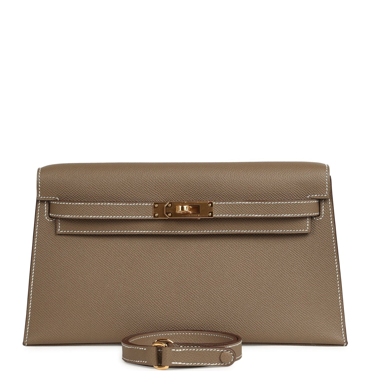 Hermes Kelly Elan Etoupe Epsom Gold Hardware