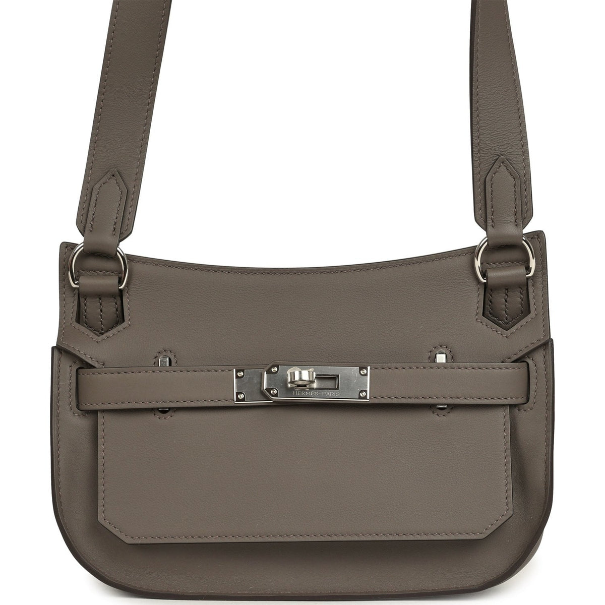 Hermes Jypsiere Mini Gris Meyer Swift Palladium Hardware