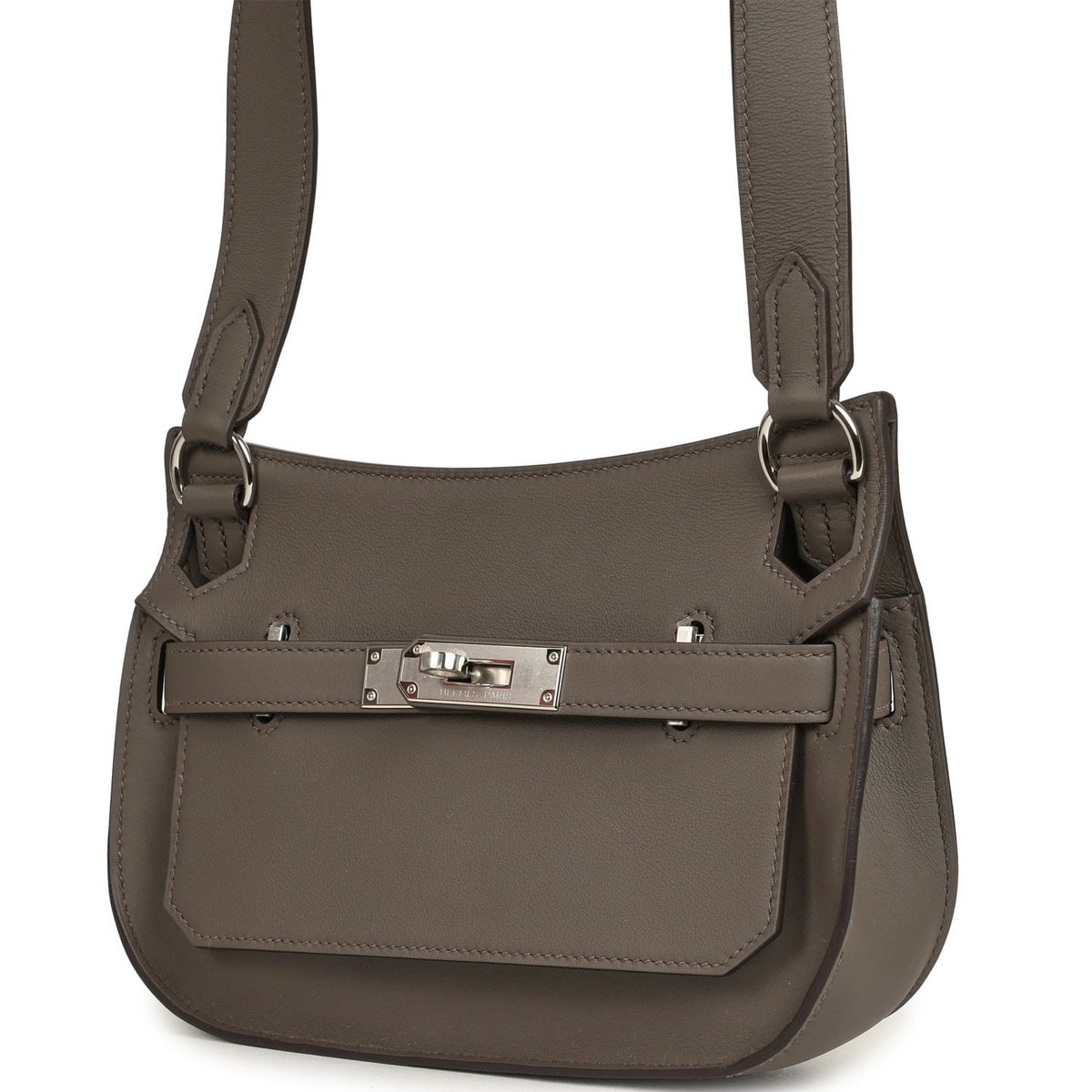 Hermes Jypsiere Mini Gris Meyer Swift Palladium Hardware