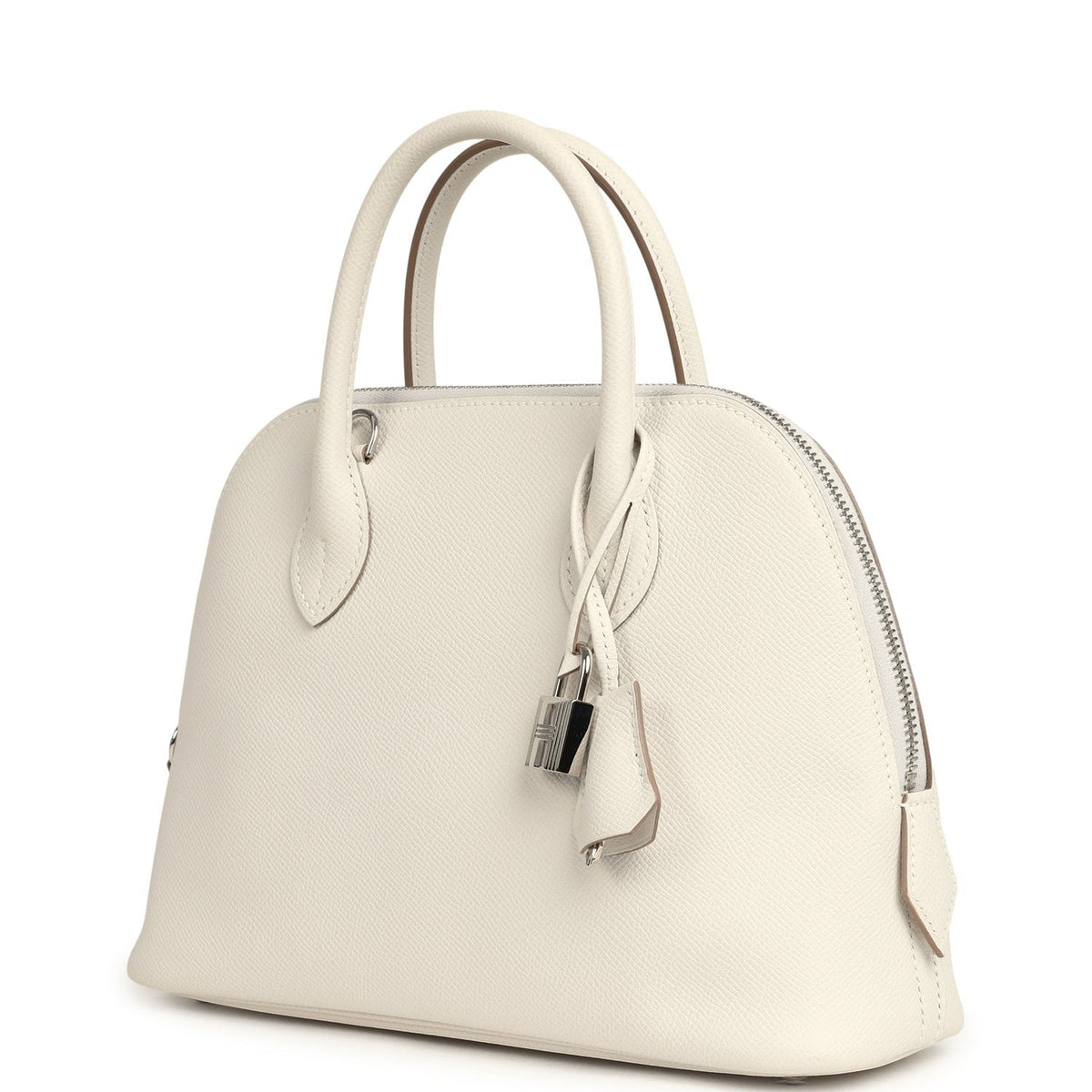 Hermes 1923 Bolide 25 Gris Pale Epsom Palladium Hardware