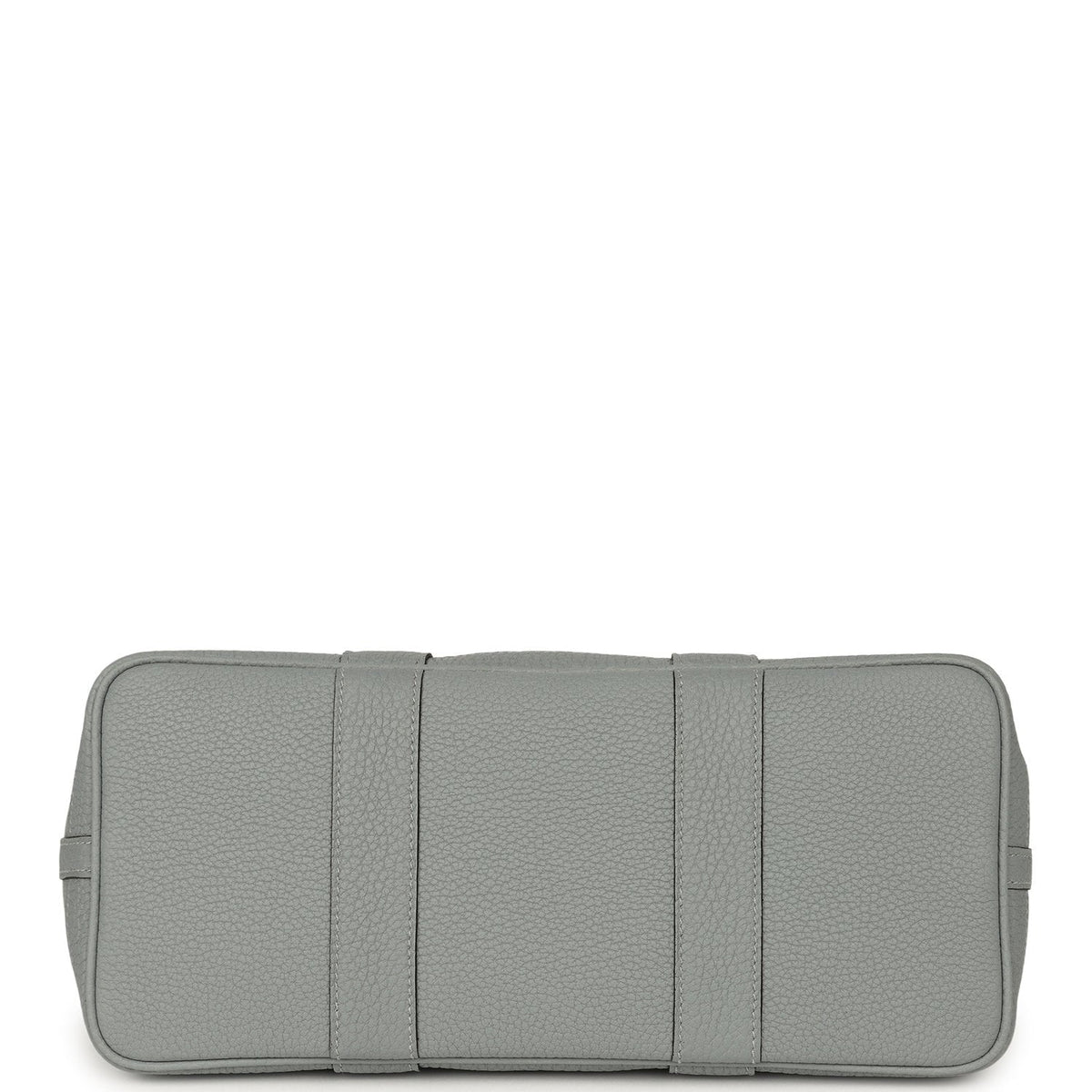 Hermes Garden Party 30 Gris Pantin Officier Canvas, Negonda Palladium Hardware