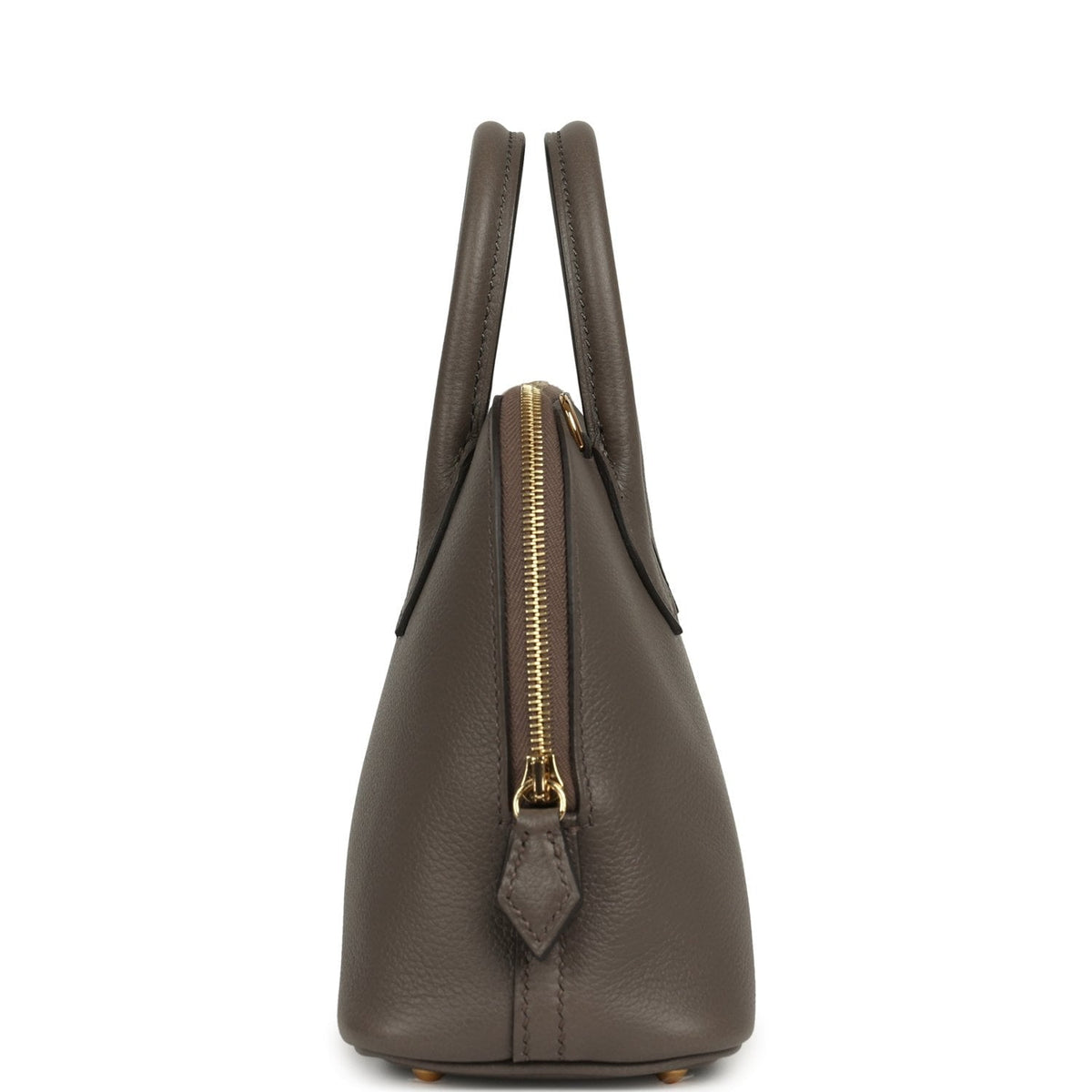 Hermes Mini 1923 Bolide Etain Evercolor Gold Hardware
