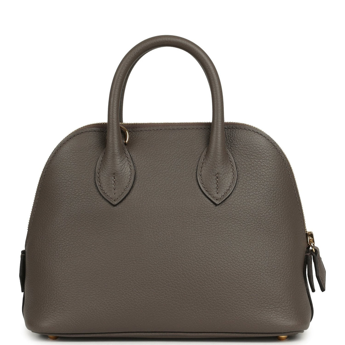 Hermes Mini 1923 Bolide Etain Evercolor Gold Hardware