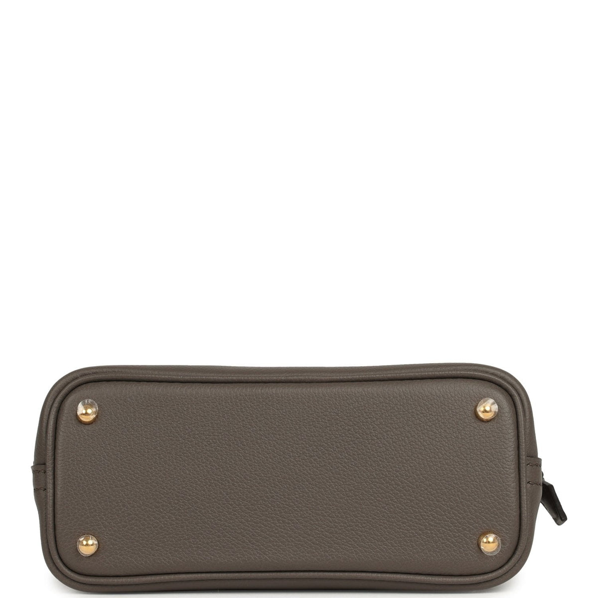 Hermes Mini 1923 Bolide Etain Evercolor Gold Hardware