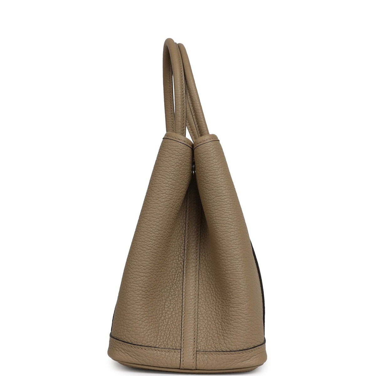 Hermes Garden Party 30 Beige Marfa Negonda Palladium Hardware