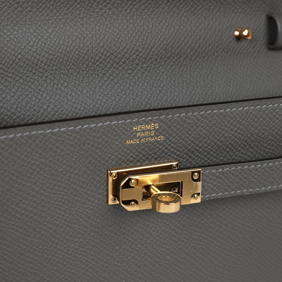 Hermes Kelly Wallet To Go Gris Meyer Epsom Gold Hardware