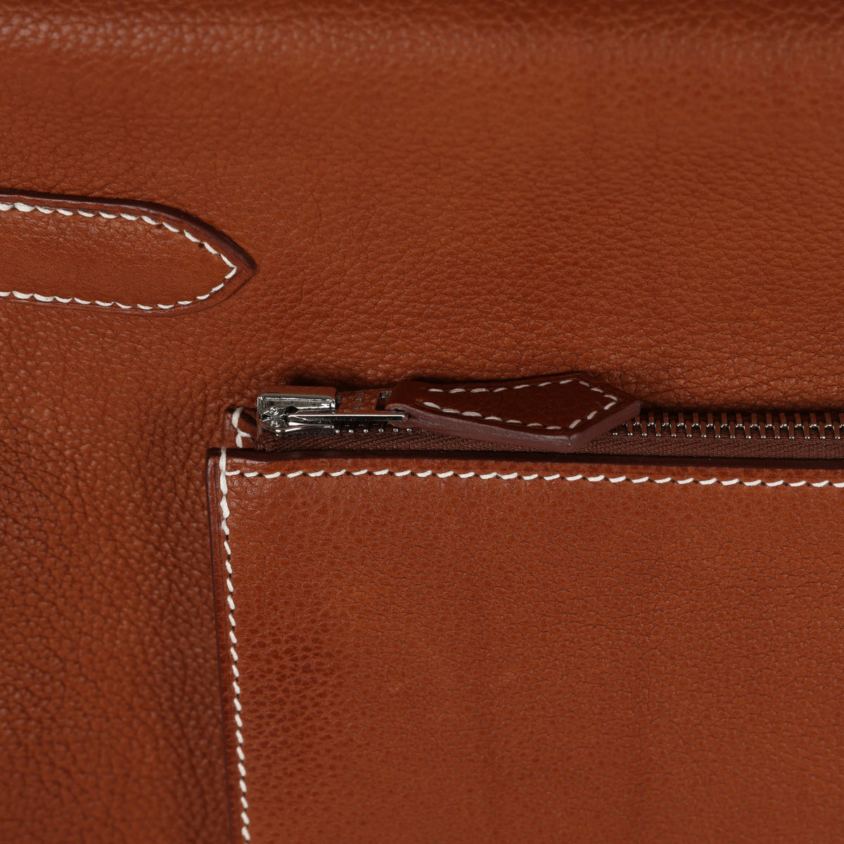 Hermes Kelly 42 Maxi Fauve Barenia Faubourg Palladium Hardware