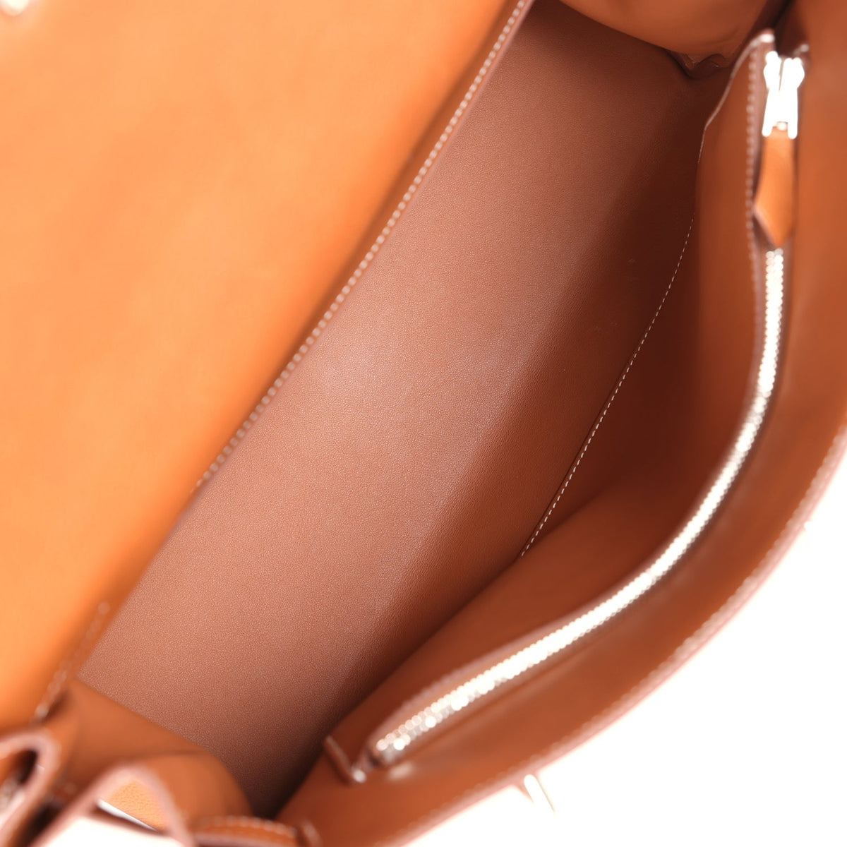 Hermes Kelly 42 Maxi Fauve Barenia Faubourg Palladium Hardware