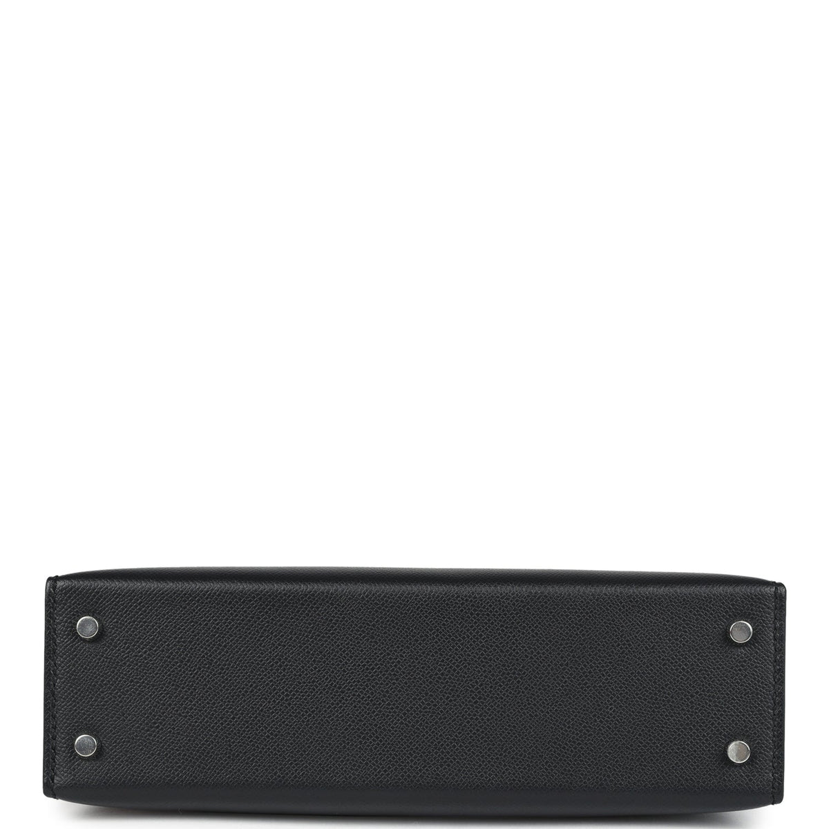 Hermes Kelly Sellier 20 Black Madame and Shiny Varanus Lizard Touch Palladium Hardware