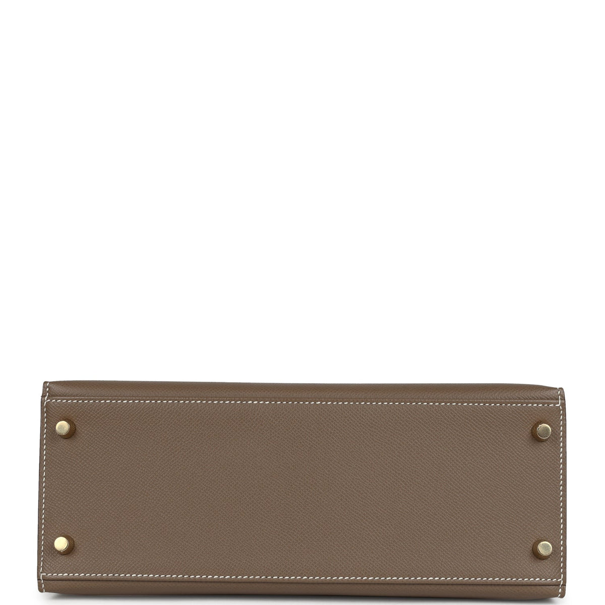 Hermes Kelly Sellier 28 Etoupe Epsom Gold Hardware