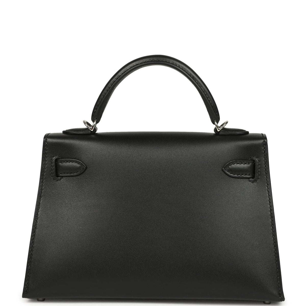 Hermes Kelly Sellier 20 "Cheval De Bois" Black and Multi Tadelakt Palladium Hardware