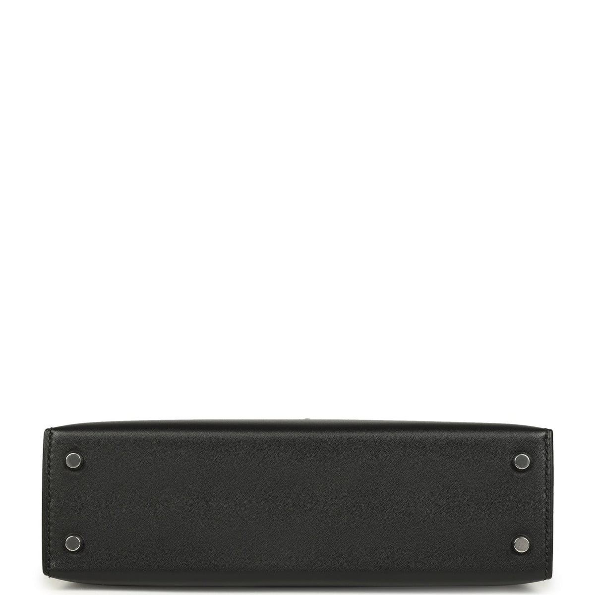 Hermes Kelly Sellier 20 "Cheval De Bois" Black and Multi Tadelakt Palladium Hardware