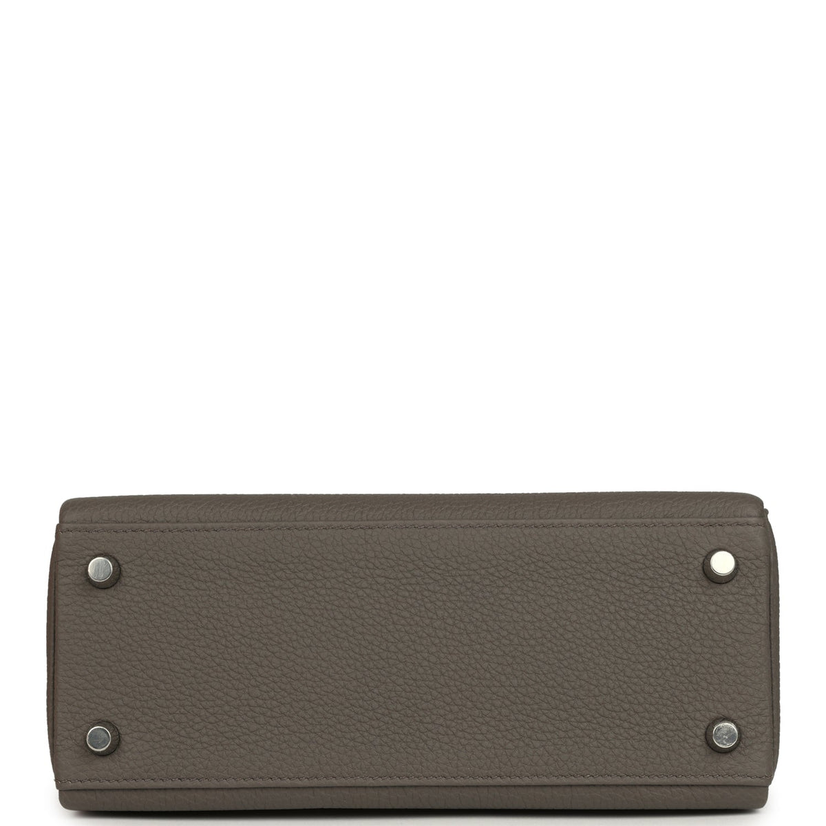 Hermes Kelly Retourne 25 Etain Togo Palladium Hardware