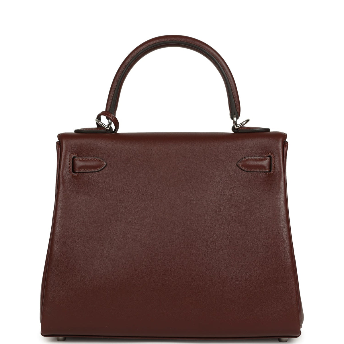 Hermes Kelly Retourne 25 Terre Cheri Palladium Hardware