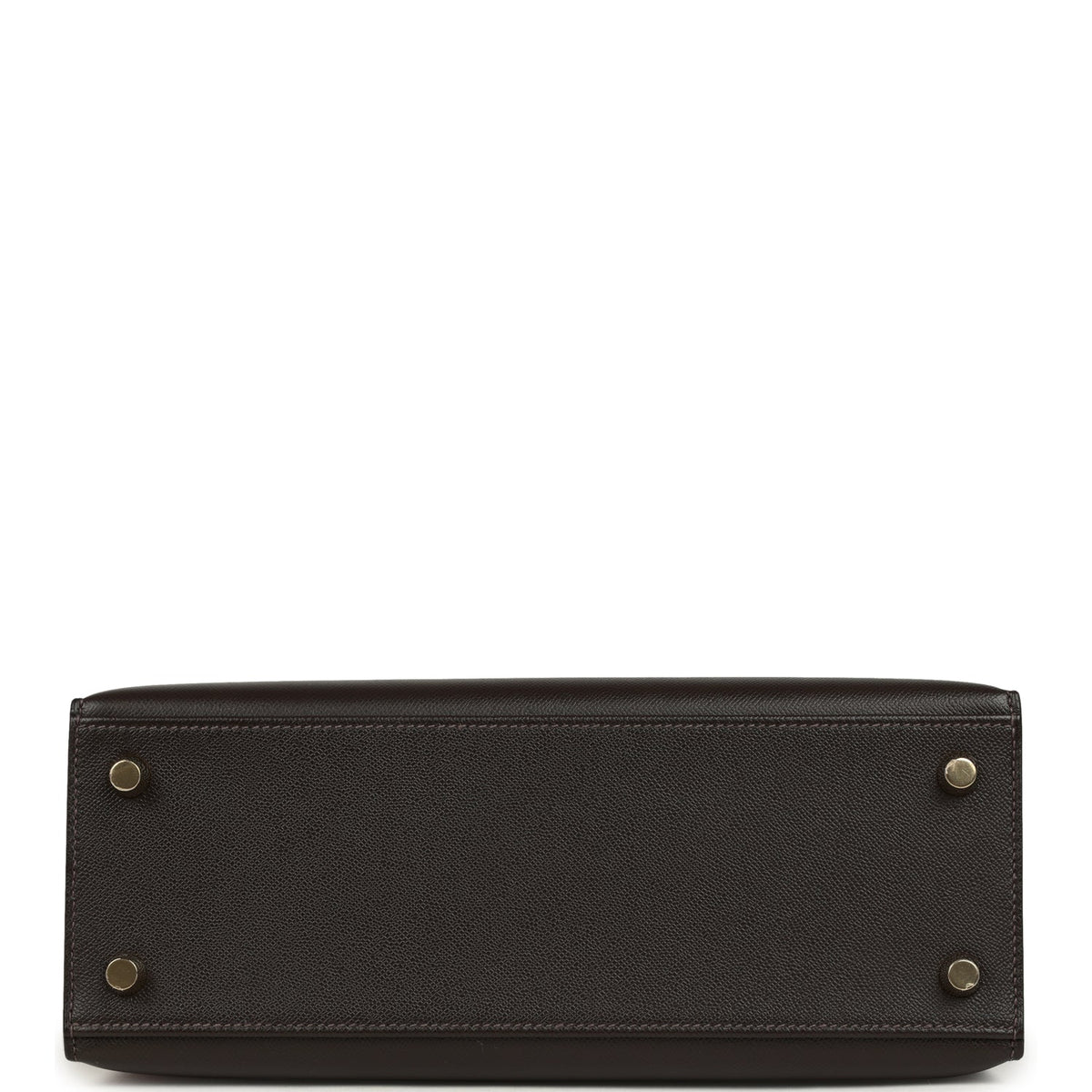 Hermes Kelly Sellier 25 Bai Brun Madame Gold Hardware