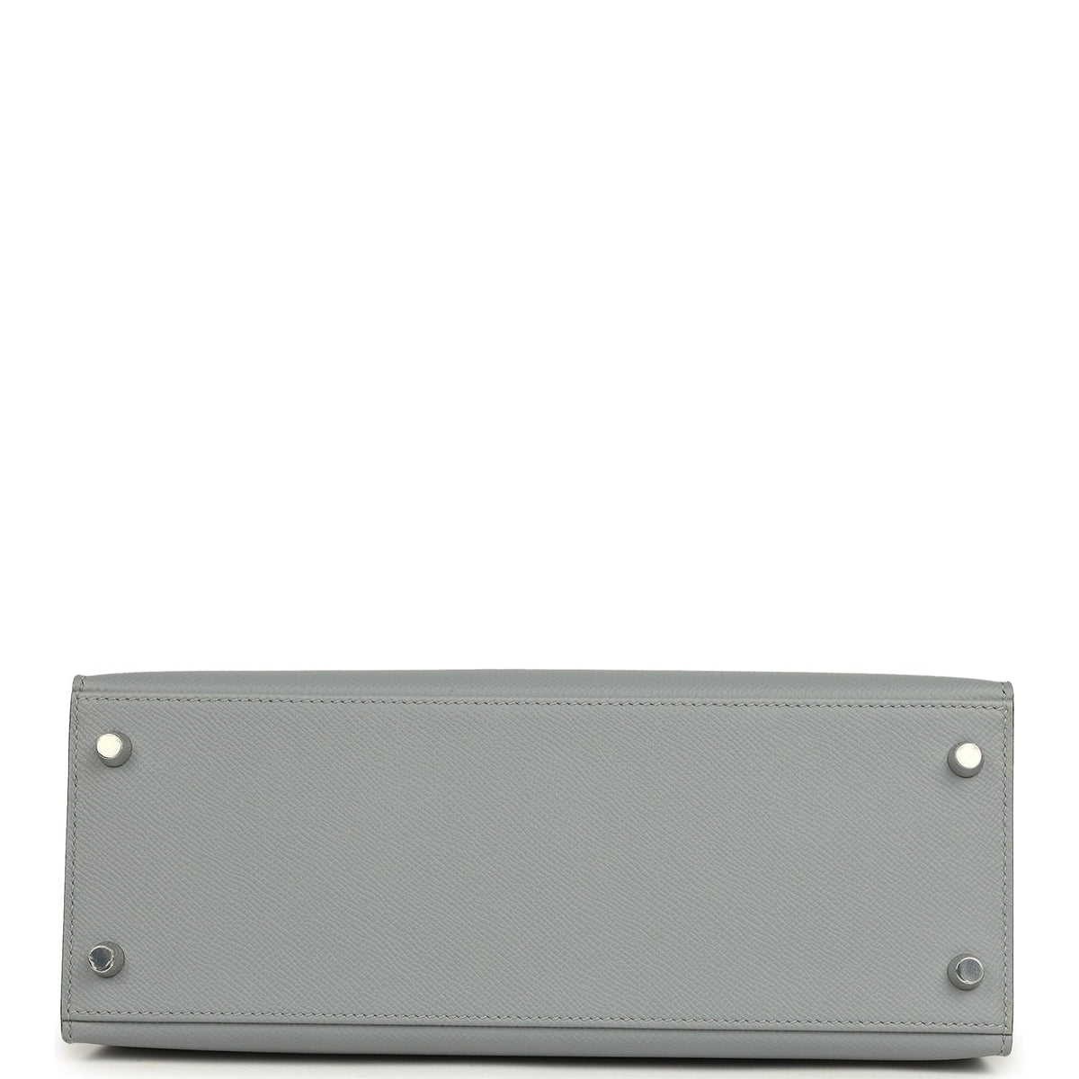 Hermes Kelly Sellier 28 Gris Pantin Epsom Palladium Hardware