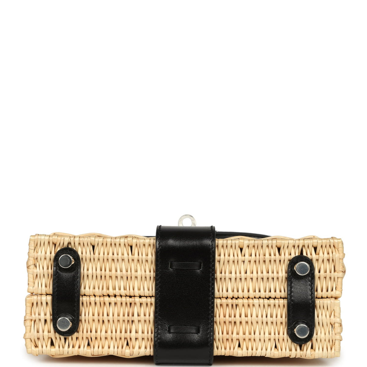 Hermes Mini Picnic Kelly 20 Black Box Palladium Hardware