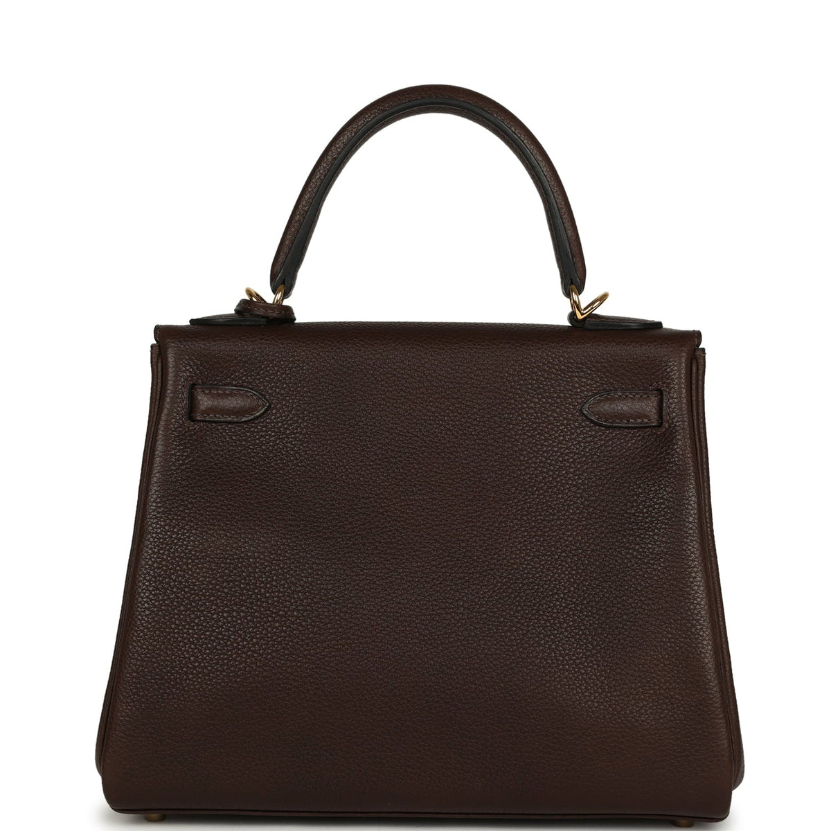 Hermes Kelly Retourne 25 Ebene Barenia Faubourg Gold Hardware
