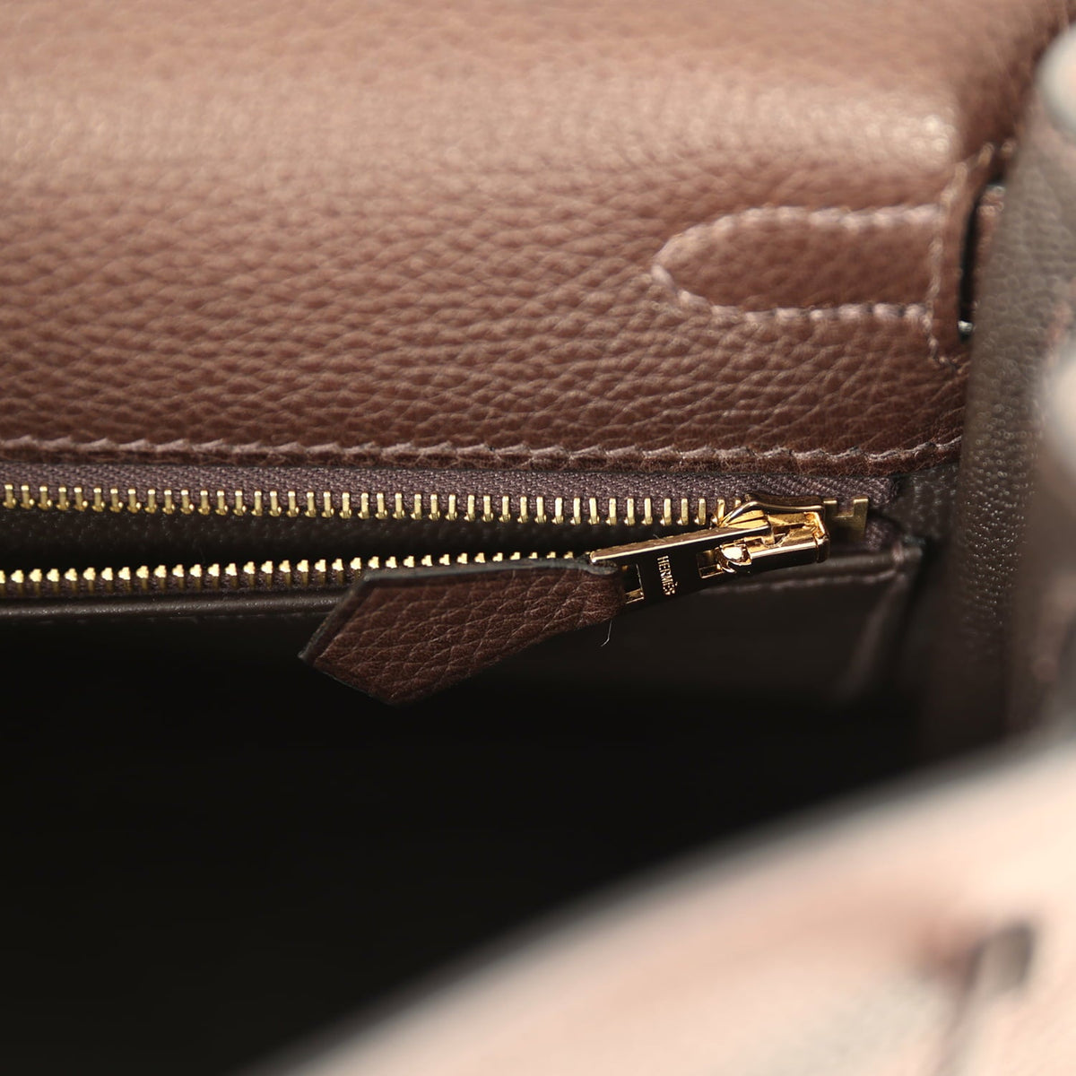 Hermes Kelly Retourne 25 Ebene Barenia Faubourg Gold Hardware
