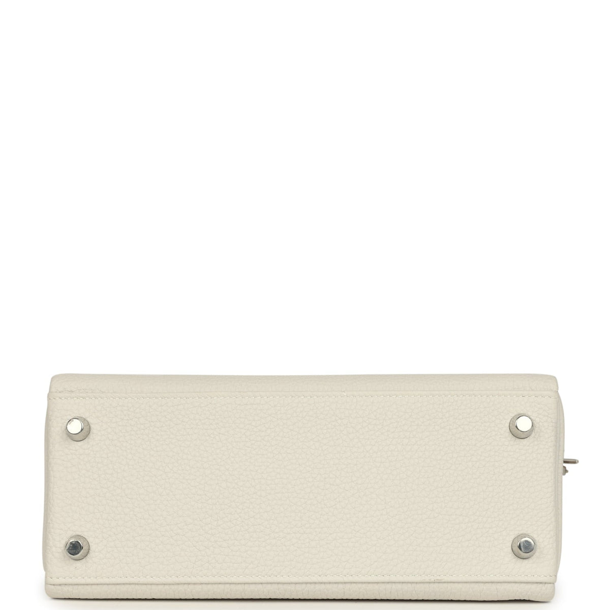 Hermes Kelly Retourne 25 Gris Pale Togo Palladium Hardware