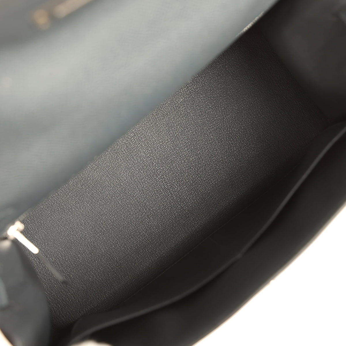 Hermes Kelly Sellier 28 Gris Misty Epsom Palladium Hardware