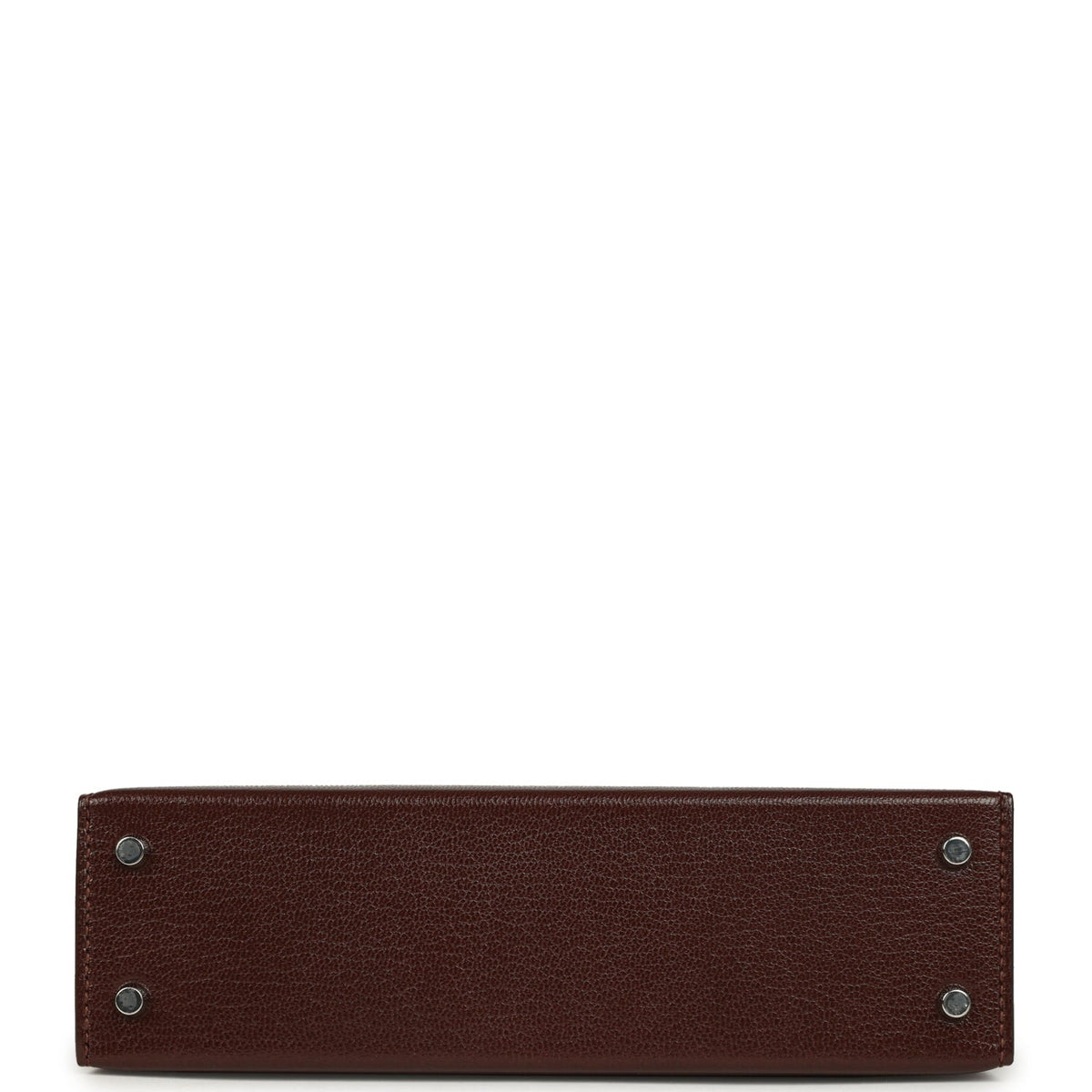 Hermes "Clou De Coeur" Kelly Sellier 20 Terre Chevre Chamkila Palladium Hardware